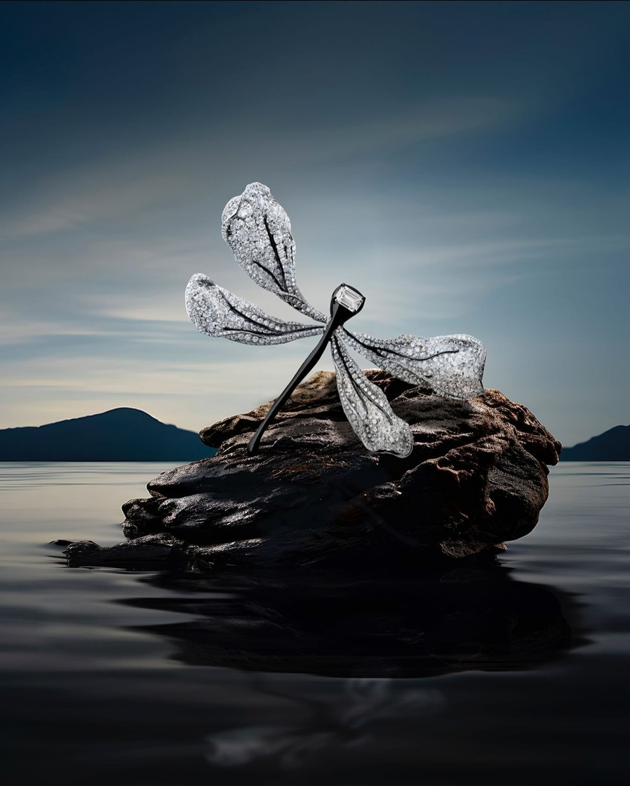 Chiếc trâm cài Enamel Dragonfly Brooch - biểu tượng của Cindy Chao