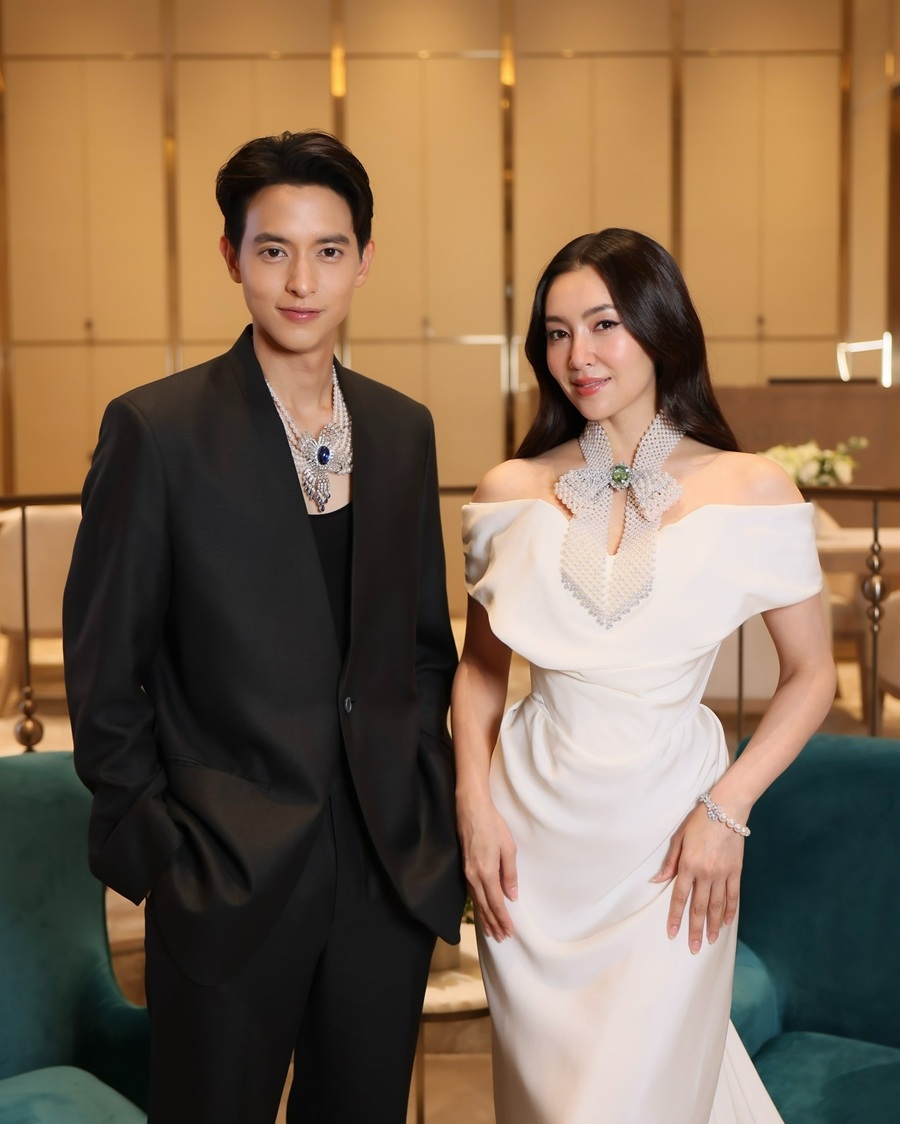 James Jirayu và Bella Campen diện thiết kế xa xỉ The Bows của Mikimoto
