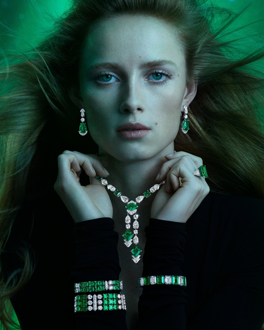 High Jewelry của Graff làm từ kim cương, ngọc lục bảo Emerald