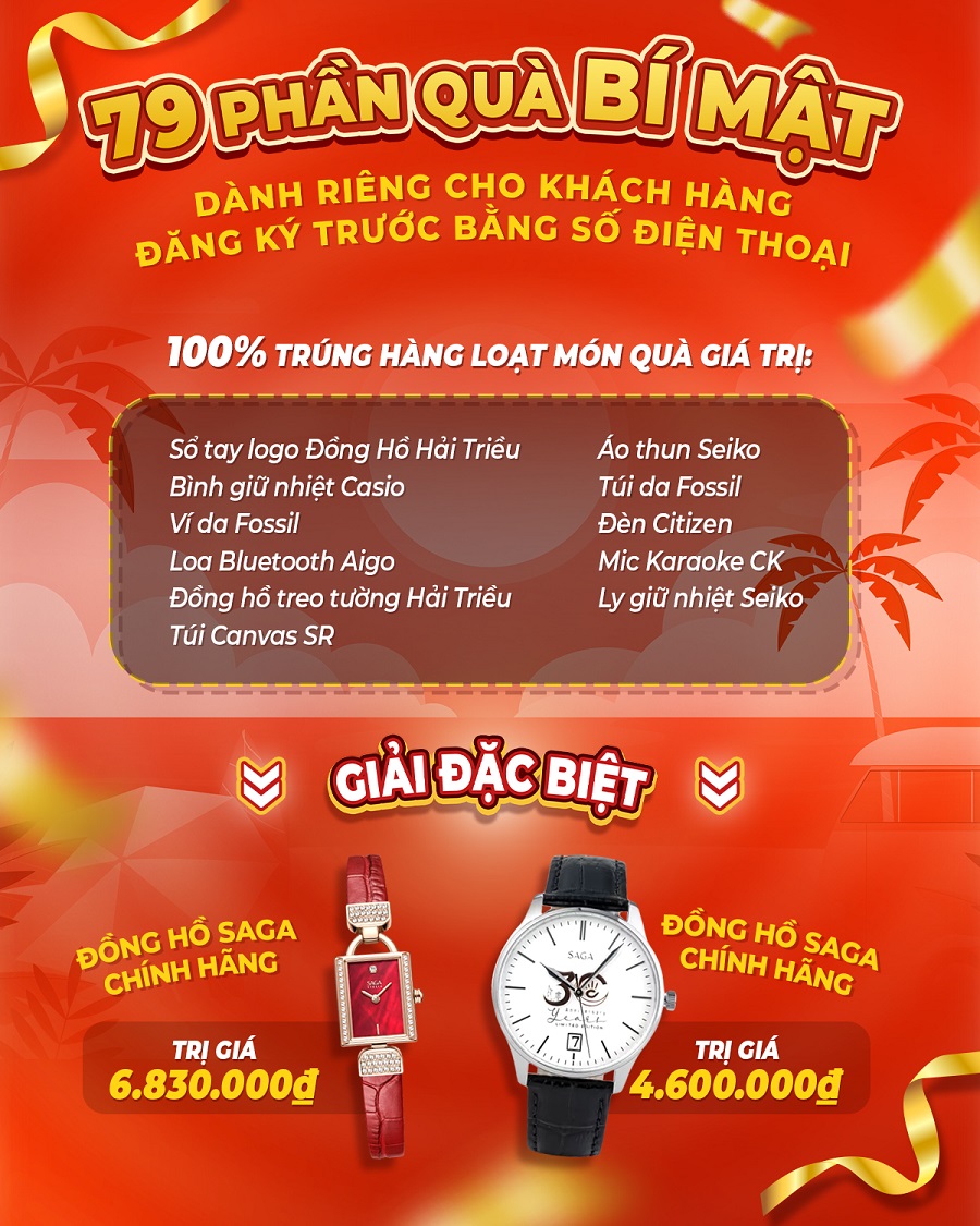 Danh sách quà tặng bí mật ngày khai trương