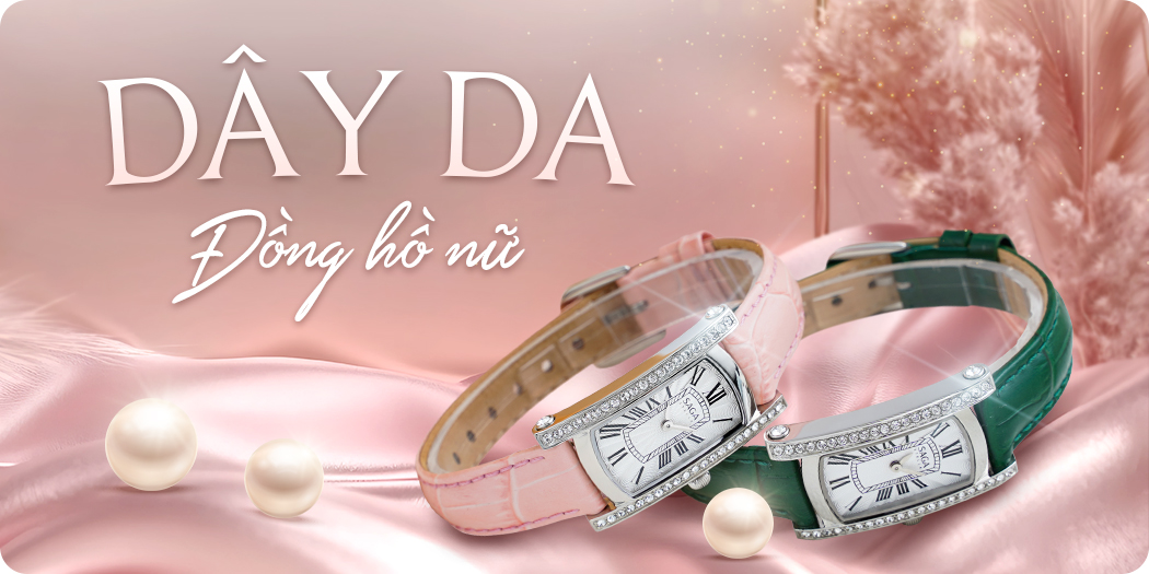 dây da đồng hồ nữ chính hãng