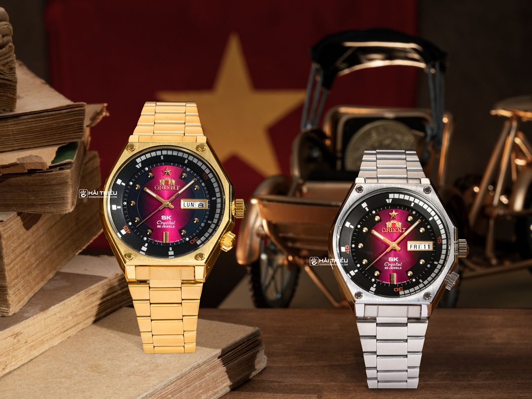 Đồng hồ nam mặt đỏ Orient SK Viet Nam Special Edition