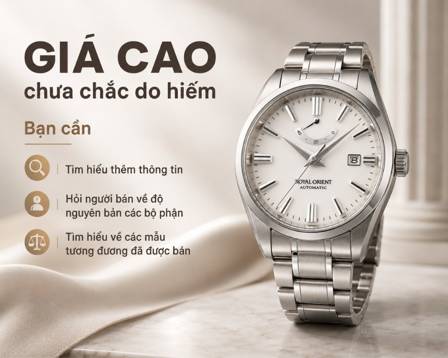 Giá đồng hồ cổ có thể bị đẩy lên quá cao