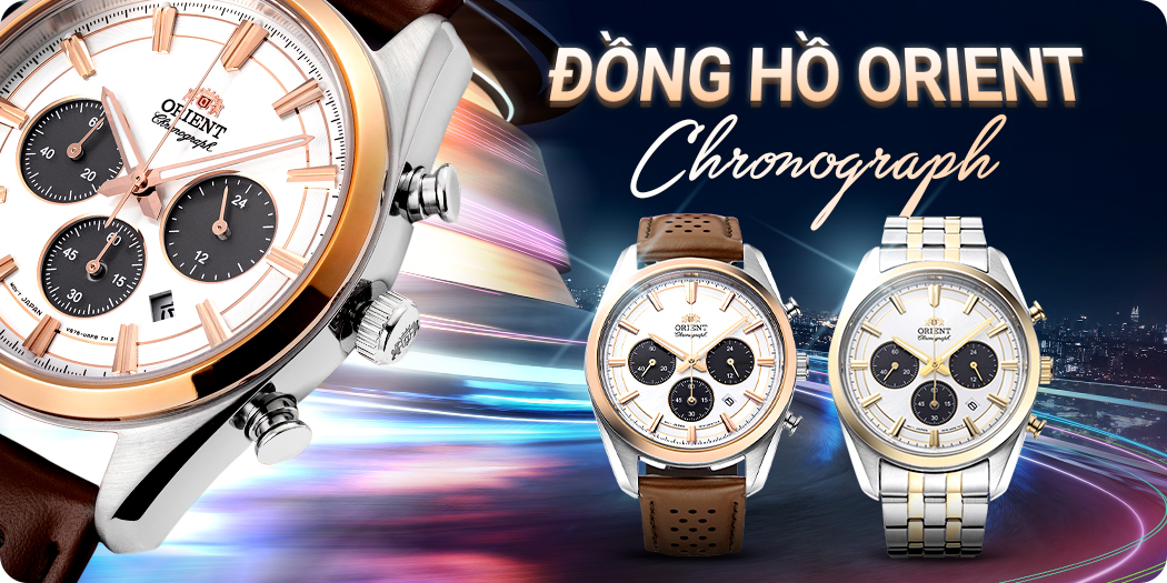đồng hồ orient chronograph
