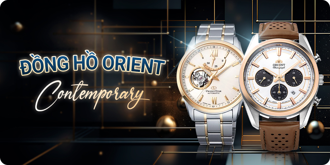 ĐĐồng hồ Orient Contemporary chính hãng, mẫu mới, BH 5 năm