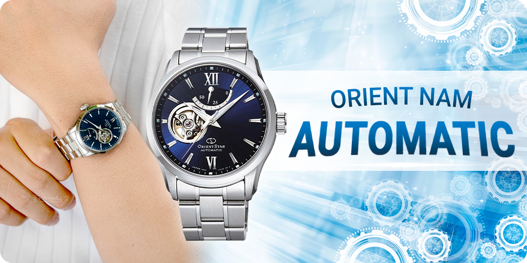Đồng hồ Orient nam Automatic chính hãng, góp 0%, BH 5 năm