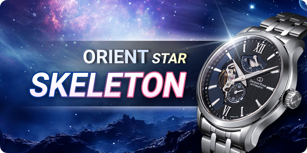 Đồng hồ Orient Star Skeleton & Semi-Skeleton cơ lộ máy