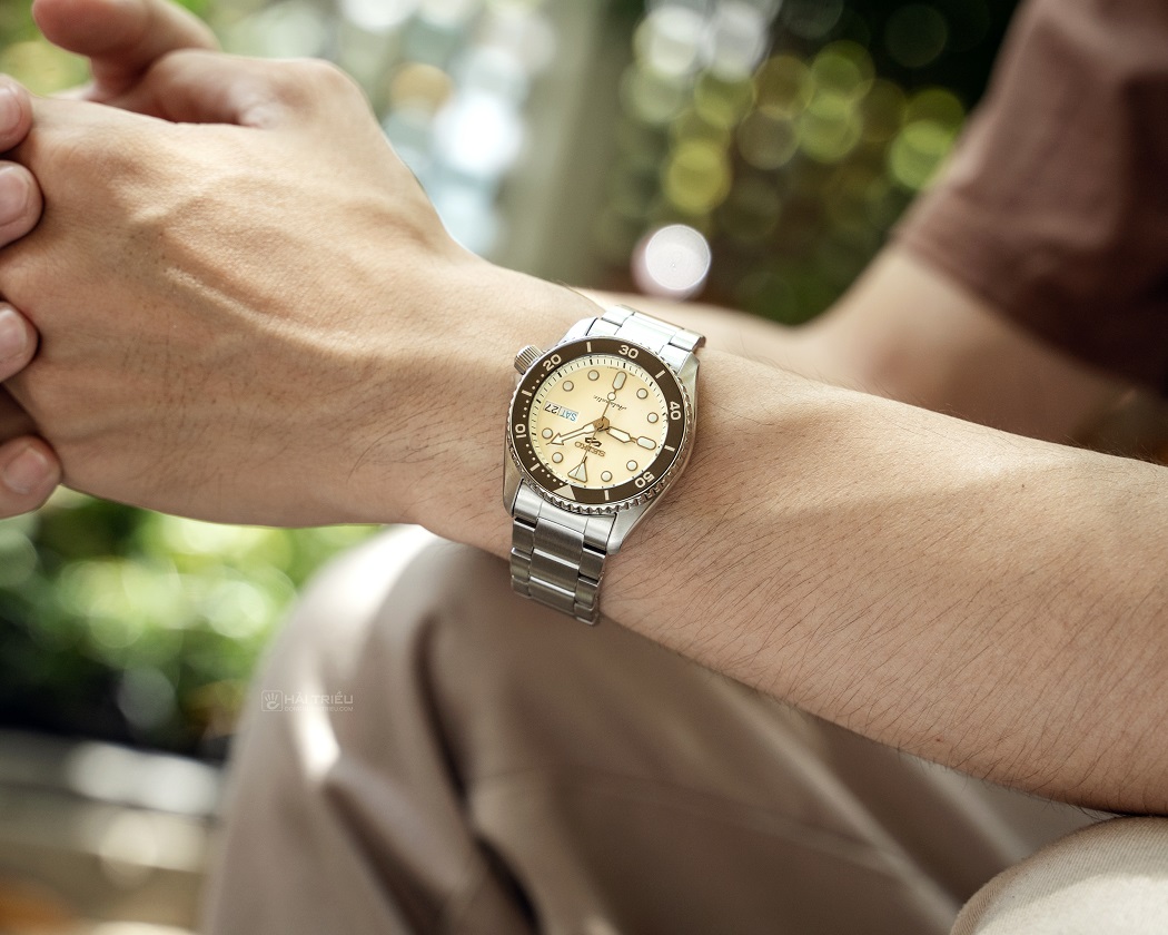 Đồng hồ Seiko nam dây kim loại SRPK41K1