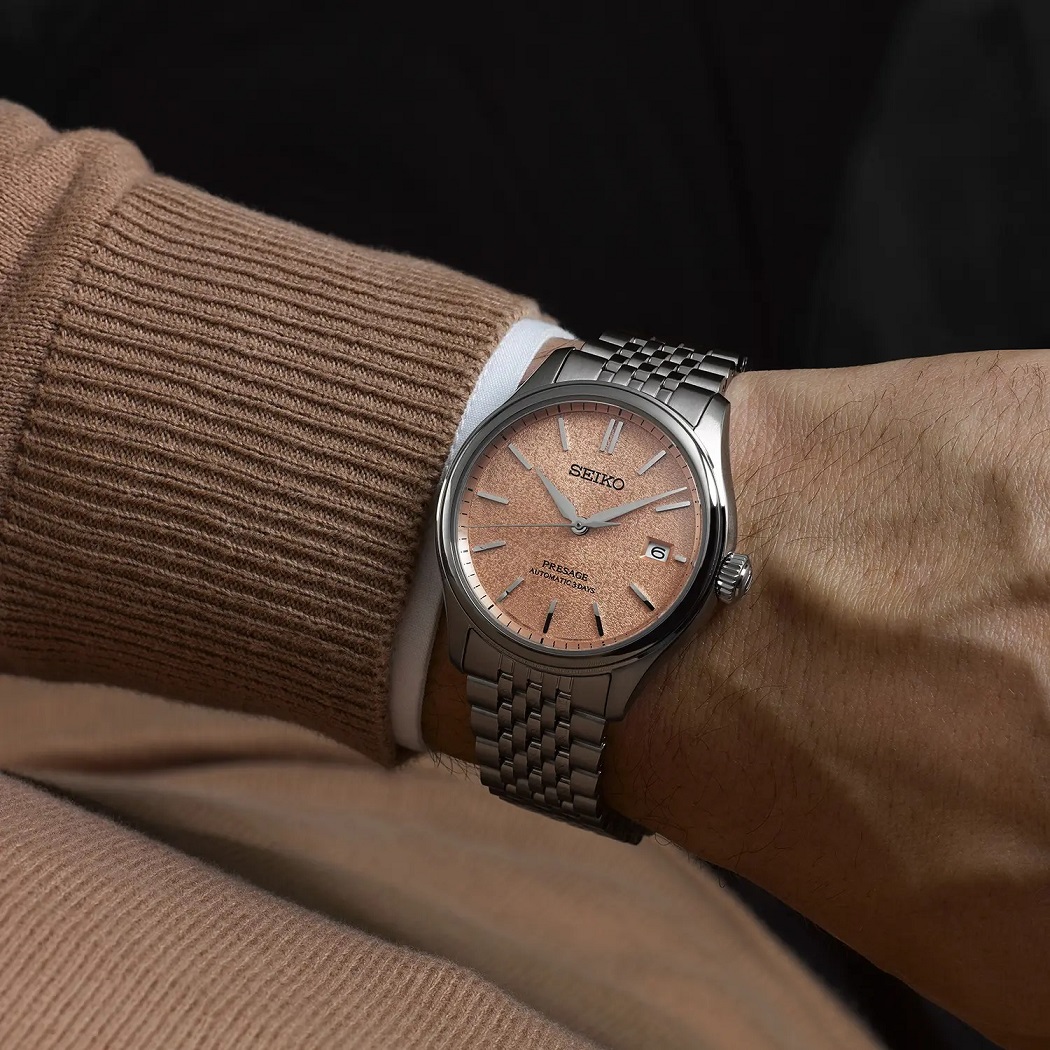Đồng hồ Seiko dây kim loại thoải mái cho nam giới thể hiện phong cách