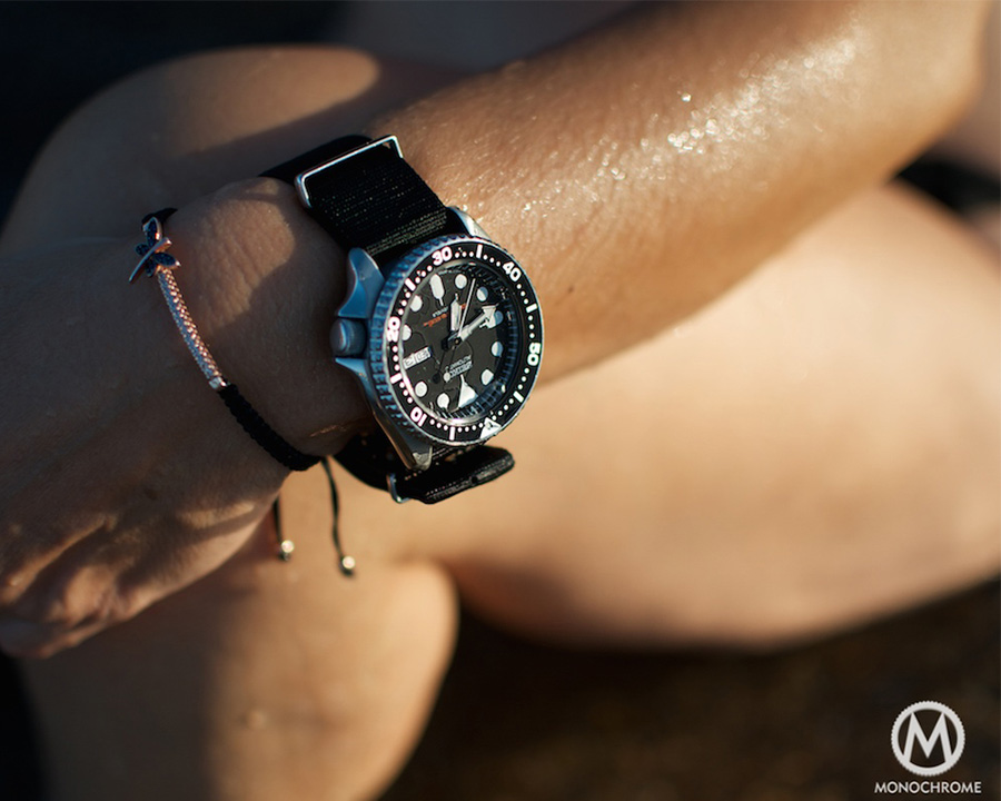 Ilias Giannopoulos - tác giả của trang báo Monochrome đeo SKX007