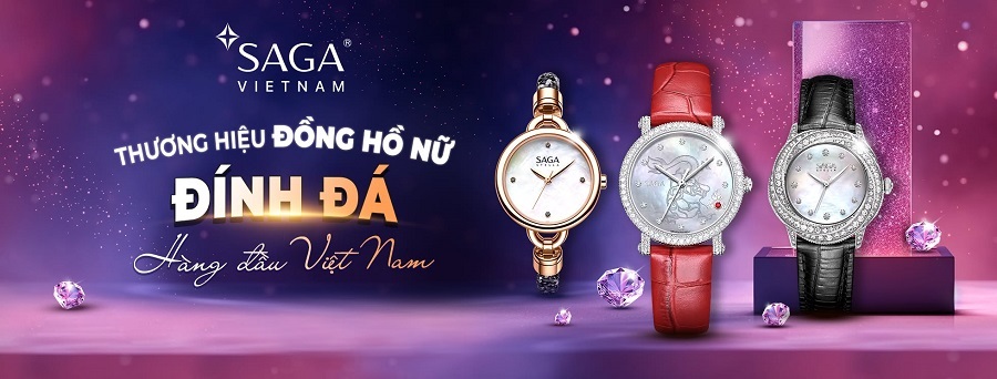 thương hiệu đồng hồ nữ nổi tiếng - Saga