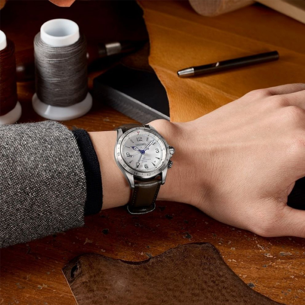 Đồng hồ Seiko dây da chính hãng