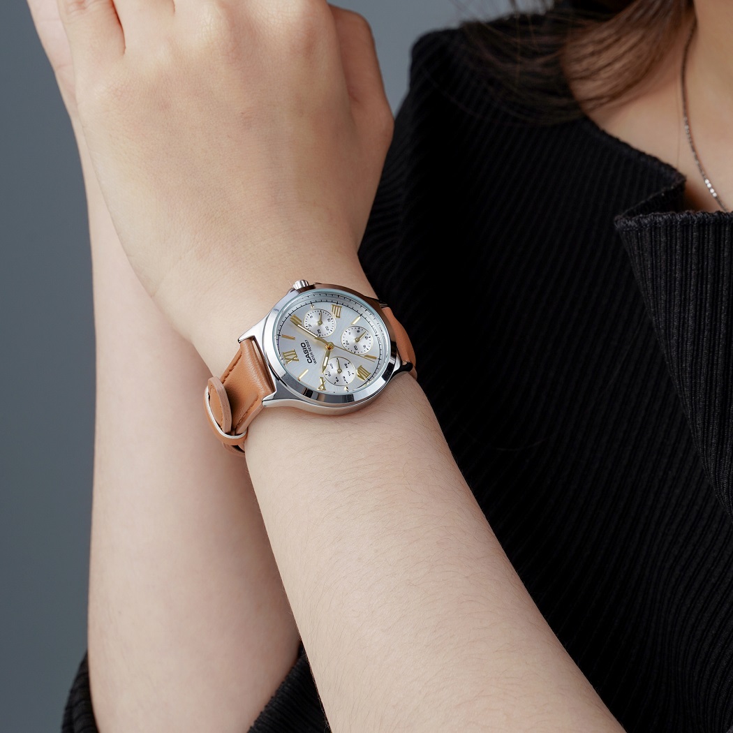 Đồng hồ Casio 6 kim chính hãng 