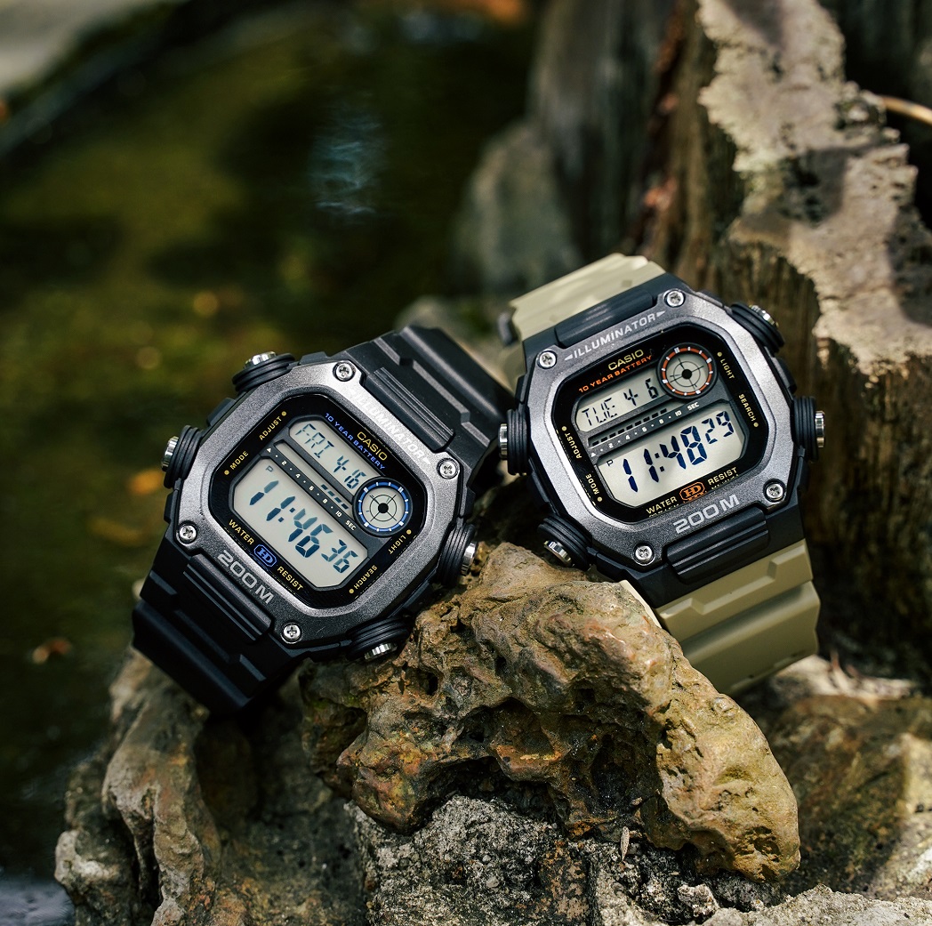 Đồng hồ Casio nam dây nhựa