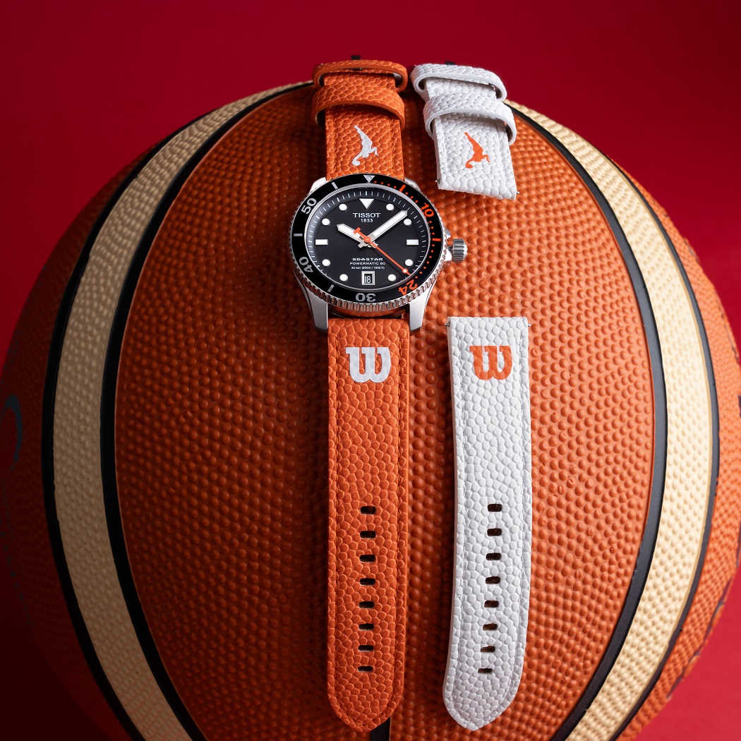 đồng hồ cơ nữ dây da thụy sỹ Tissot Seastar Wilson WNBA – T120.807.17.051.00