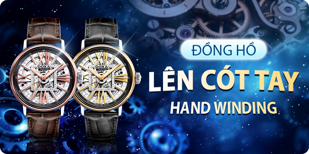 Đồng hồ cơ lên cót tay Hand Winding