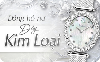 Đồng hồ nữ dây kim loại