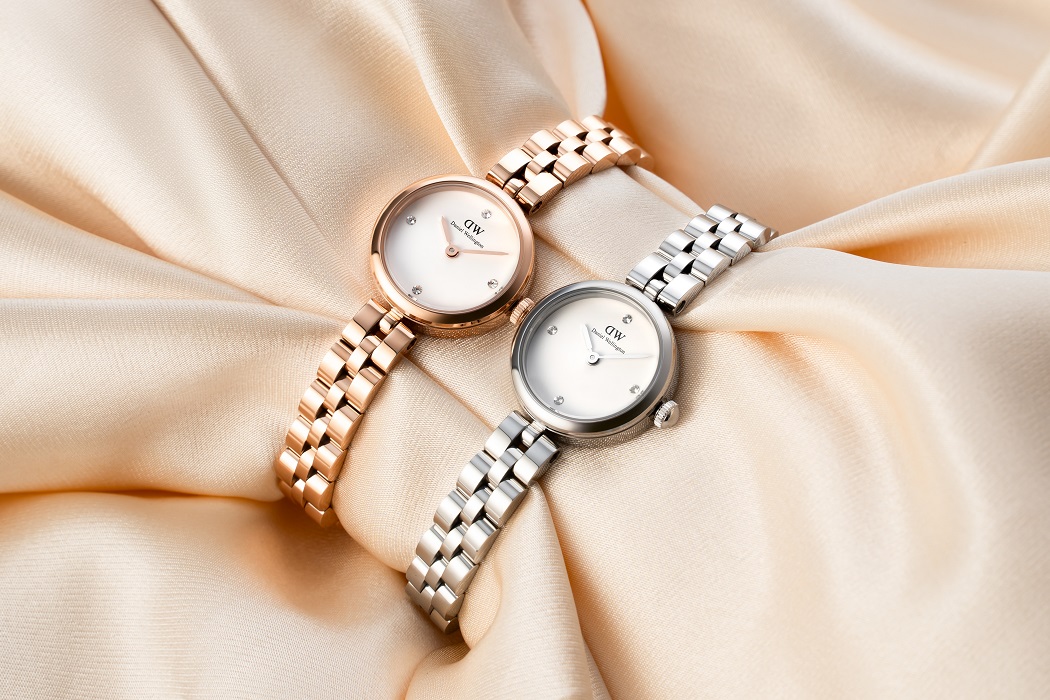 đồng hồ nữ mặt tròn nhỏ Daniel Wellington Elan Lumine Gold DW00100717