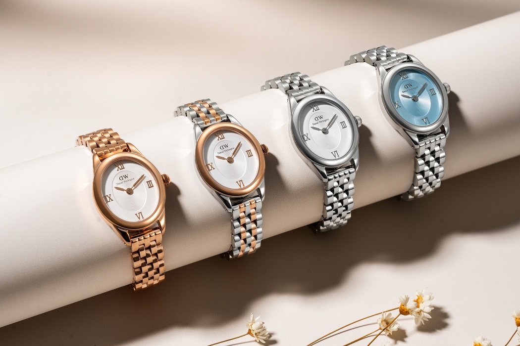 đồng hồ nữ có độ mỏng ấn tượng Daniel Wellington Ophelia Mini Rose Gold DW00100805
