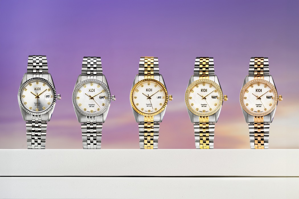 bộ sưu tập đồng hồ Quartz nữ KOI Noble