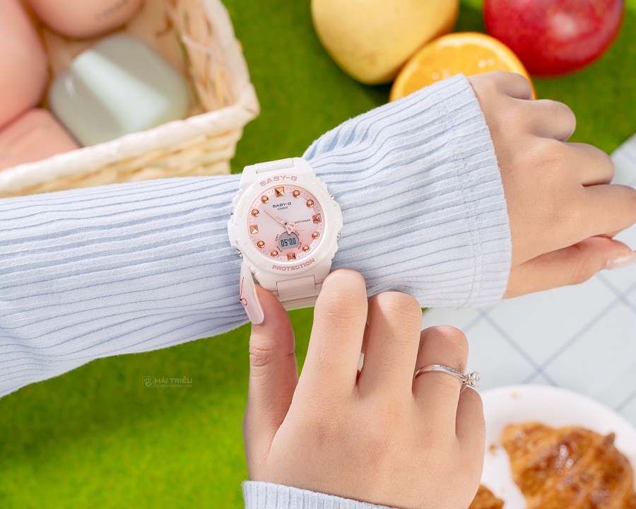 phong cách khỏe khoắn của dòng đồng hồ nữ thể thao
