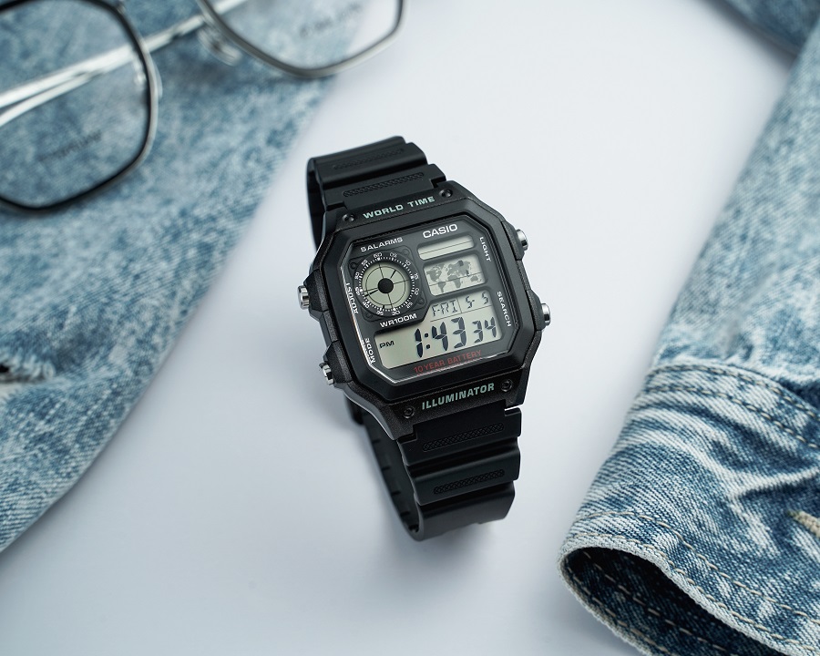 Hướng dẫn cách chỉnh giờ đồng hồ Casio World Time