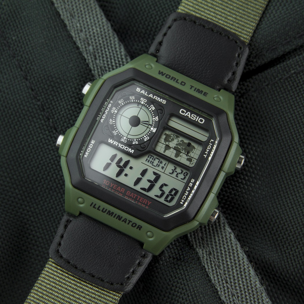 Đồng hồ Casio dây vải