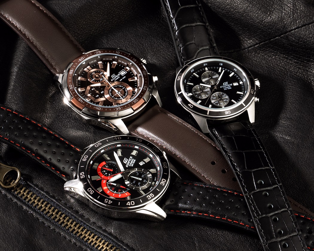 Đồng hồ Casio Edifice dây da chính hãng
