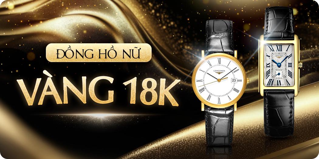 đồng hồ nữ vàng 18k