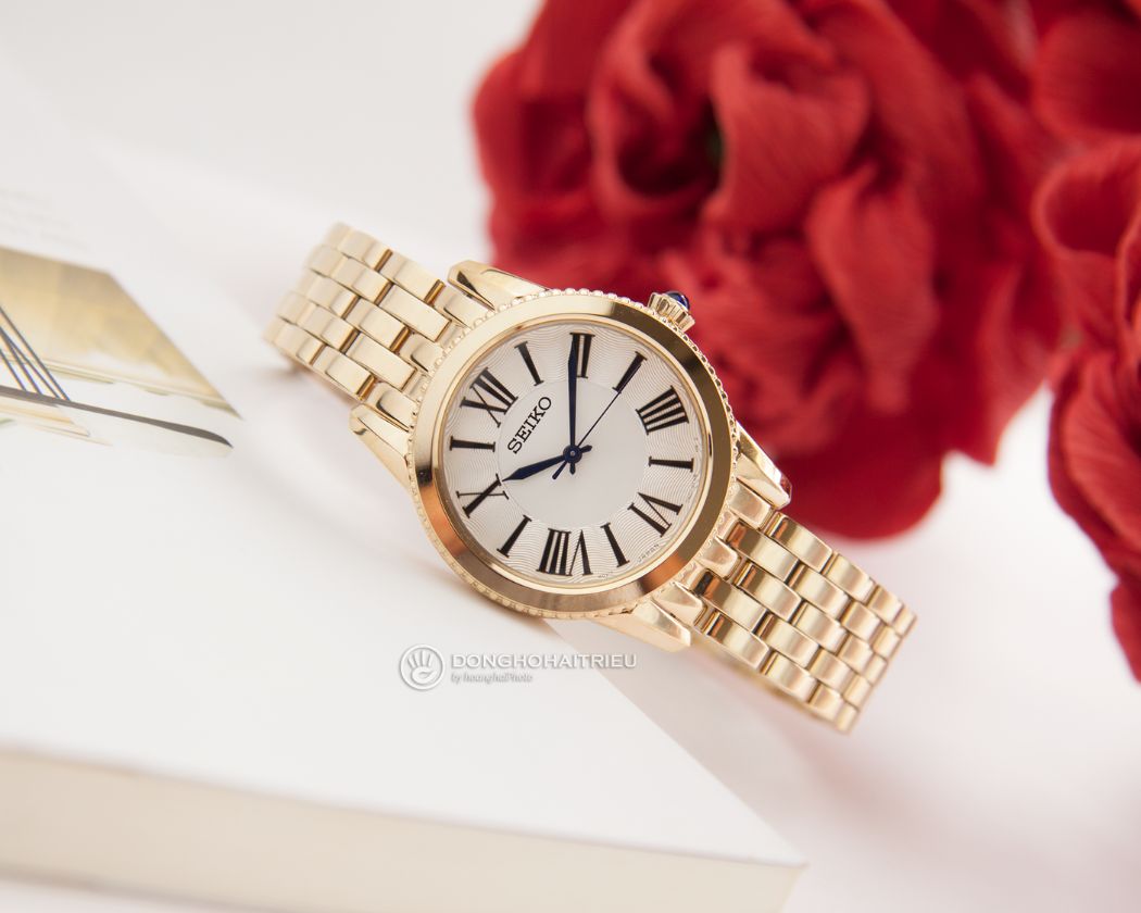 Đồng hồ Seiko nữ dây kim loại Beads Of Rice