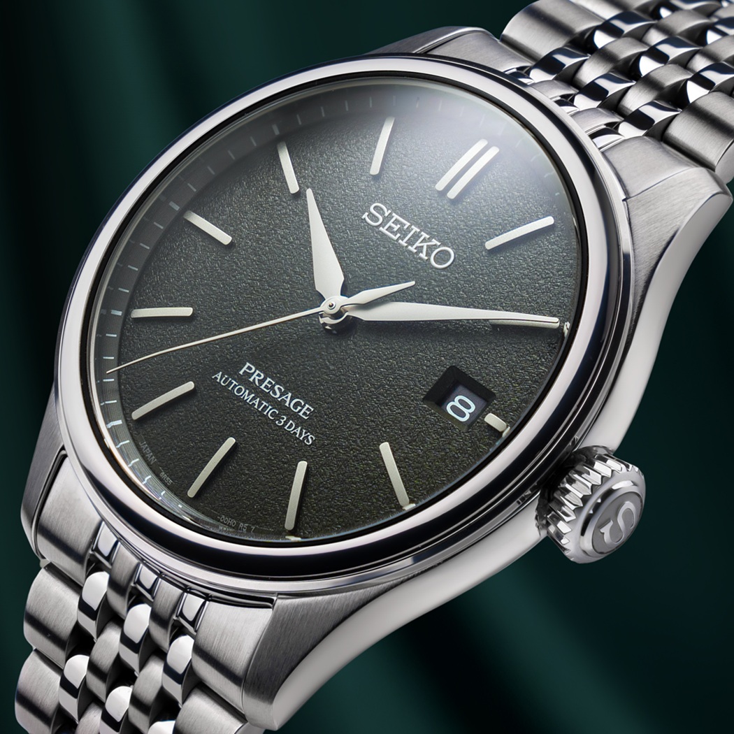Đồng hồ Presage Classic Series SPB465J1 với thiết kế cổ điển cùng lịch ngày tiện dụng