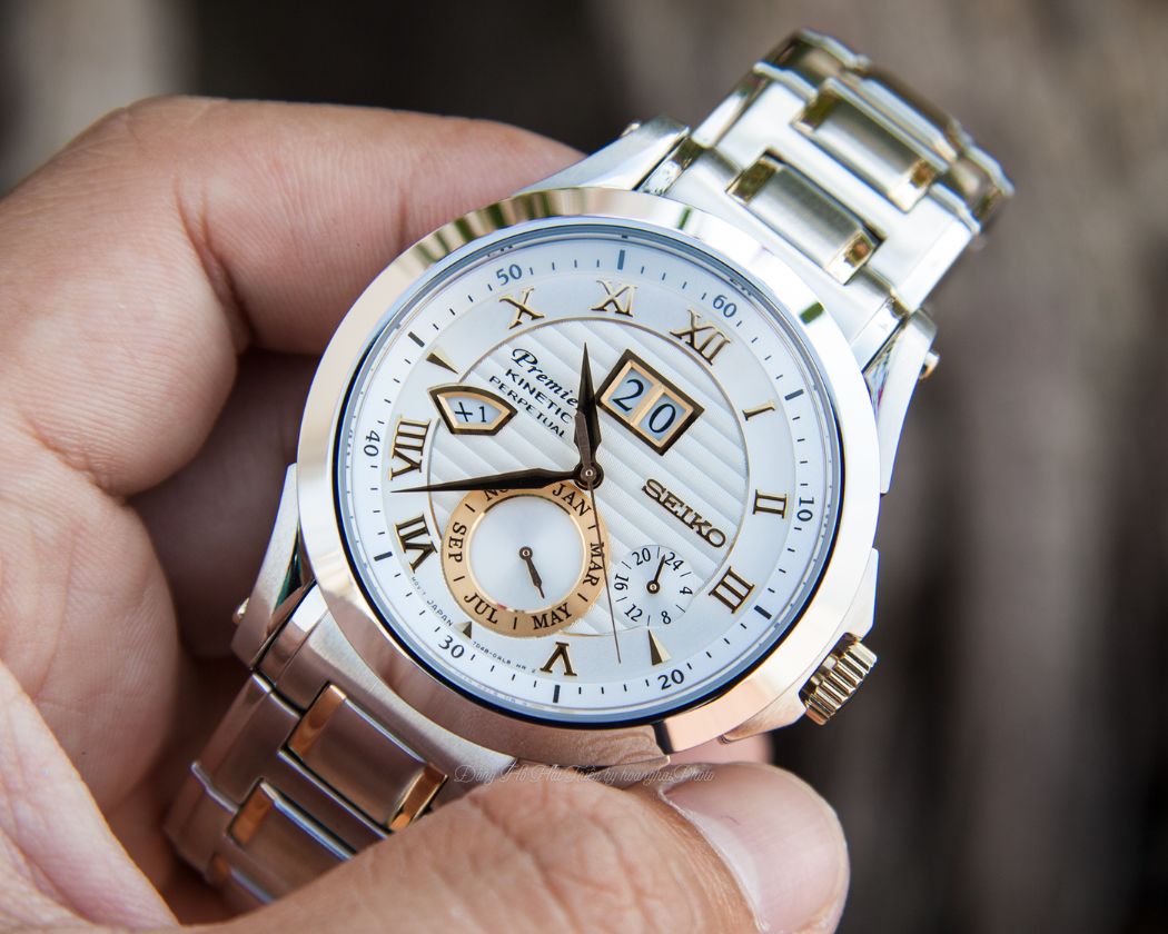 Dòng Seiko Kinetic cùng nhiều tính năng Perpetual và Direct Drive hiện đại