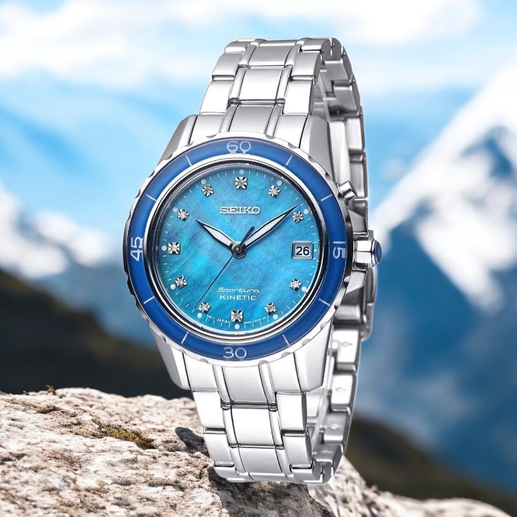 Đồng hồ Seiko Kinetic Sportura dành cho nữ