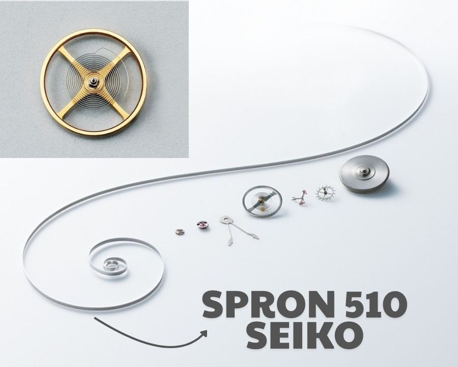 Seiko Spron 510 - Hợp kim giúp máy cơ 6R trở lên chính xác