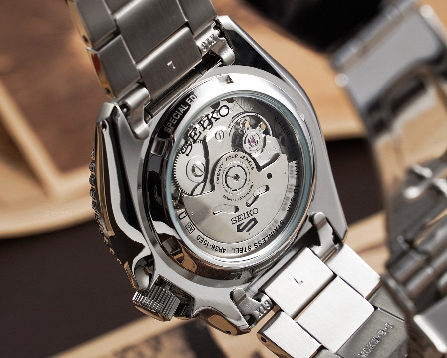 Bộ máy 4R36 thay thế 7S26 trên Seiko 5