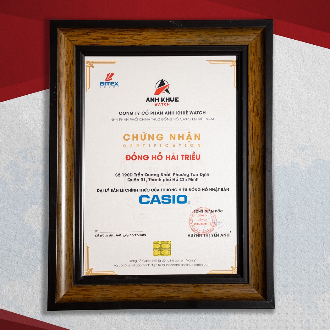 Đồng hồ Casio chính hãng