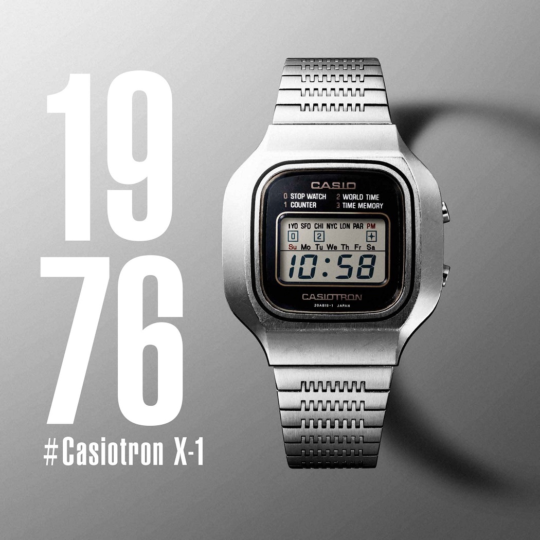 Đồng hồ Casio X-1: Mẫu đồng hồ điện tử đầu tiên của thế giới sử dụng màn hình LCD