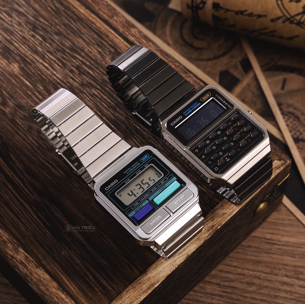Đồng hồ Casio dây kim loại chính hãng