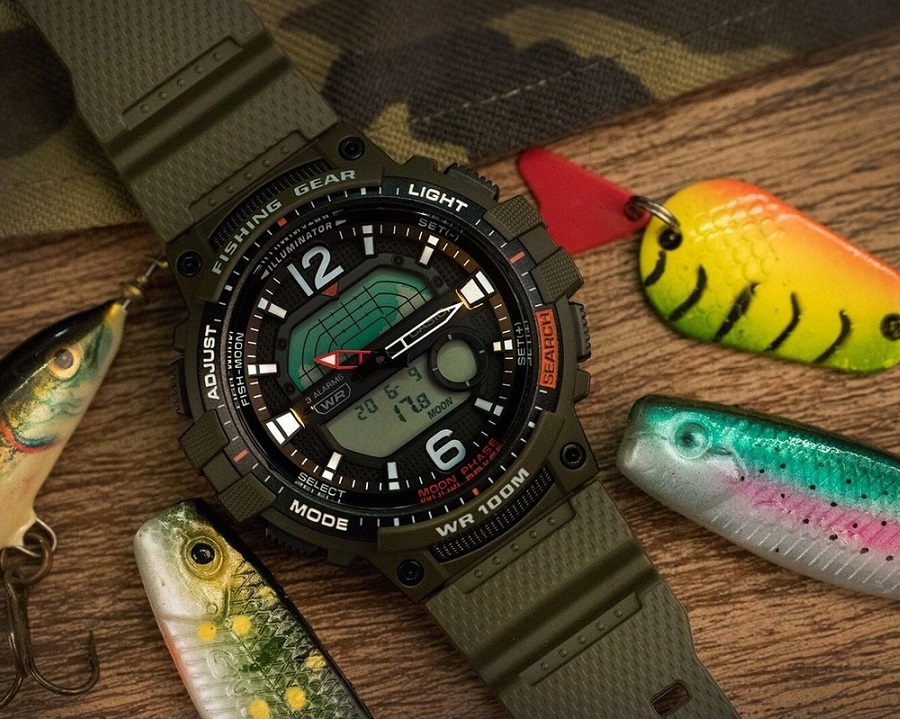 Đồng hồ Casio Outgear câu cá