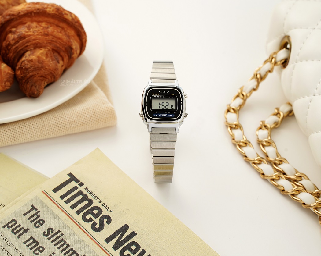 đồng hồ nữ điện tử Casio LA670WA-1DF