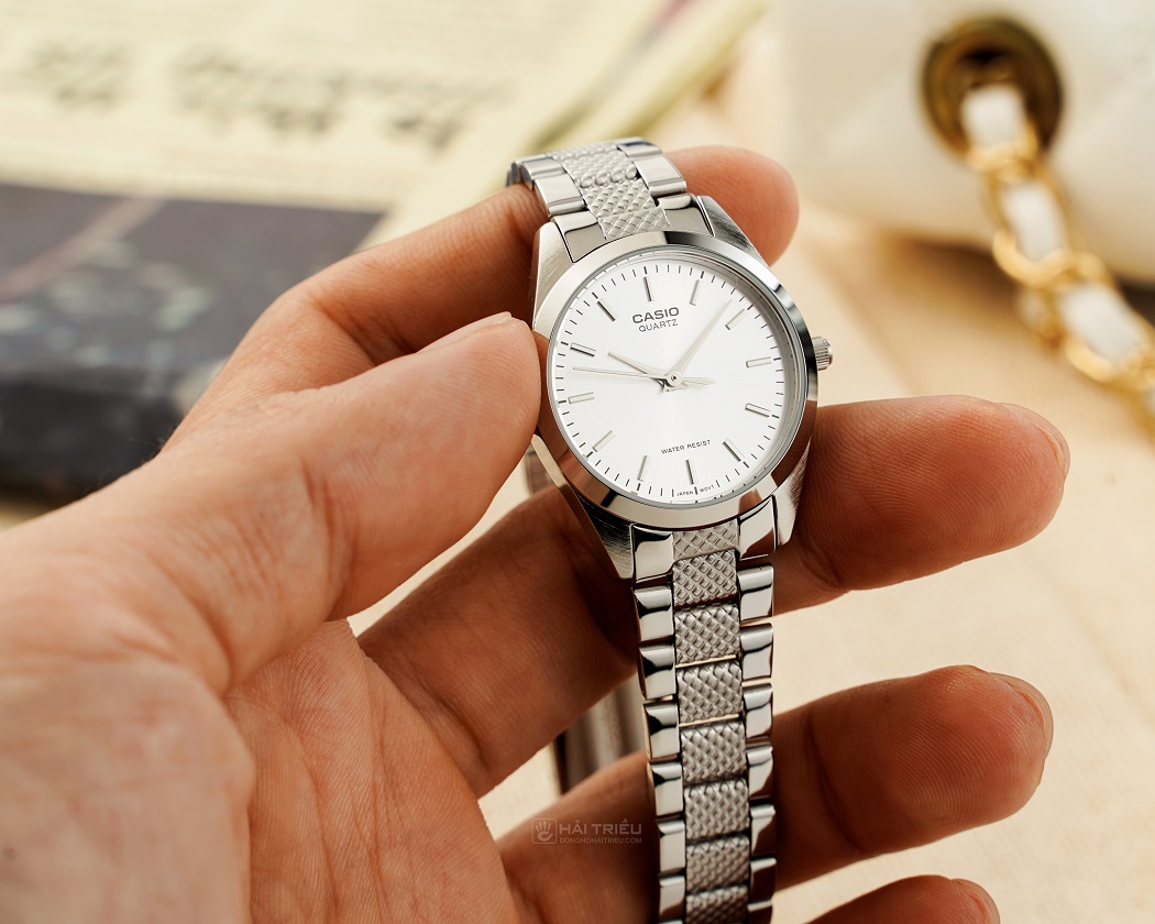 đồng hồ nữ dây kim loại bình dân - Casio LTP-1274D-7ADF