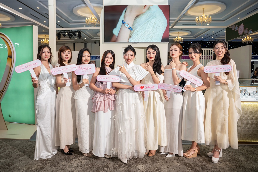 Saga đã chinhphuj được trái tim phái nữ bằng kiểu dáng tinh tế, chất lượng sản phẩm vượt trội