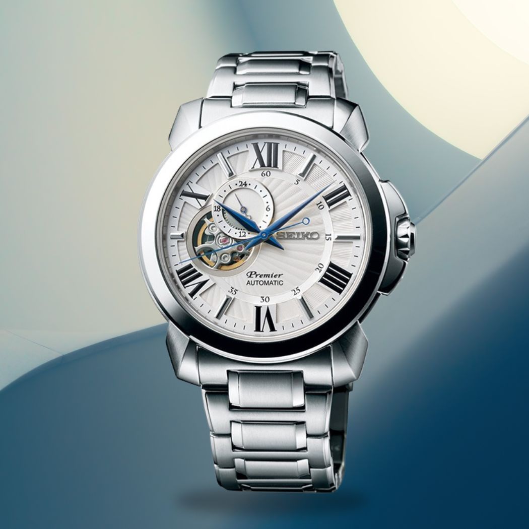 Thiết kế của Seiko SSA369J1 lấy cảm hứng từ kiến trúc Hy Lạp cổ xưa
