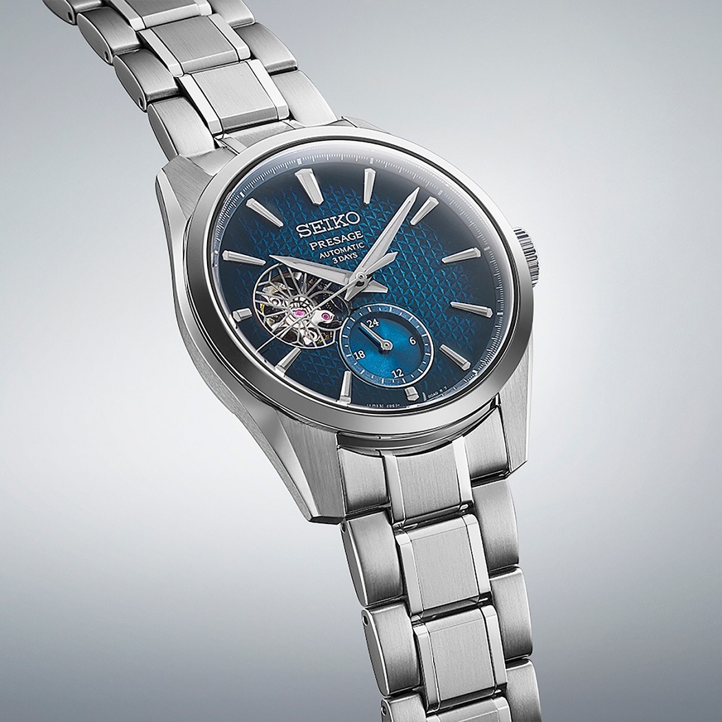 Seiko Sharf Edge Open heart spb417