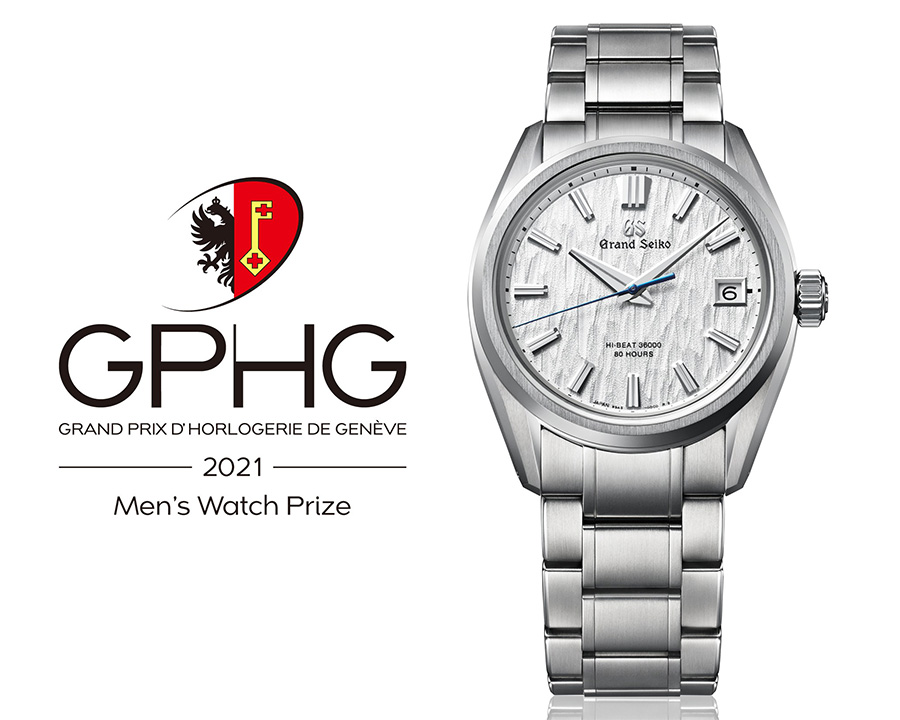  Đồng hồ nam tại Grand Prix d’Horlogerie de Genève cho phiên bản Grand Seiko Hi-Beat 36000 80 Hours.