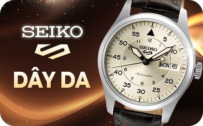 Đồng hồ Seiko 5 dây da chính hãng
