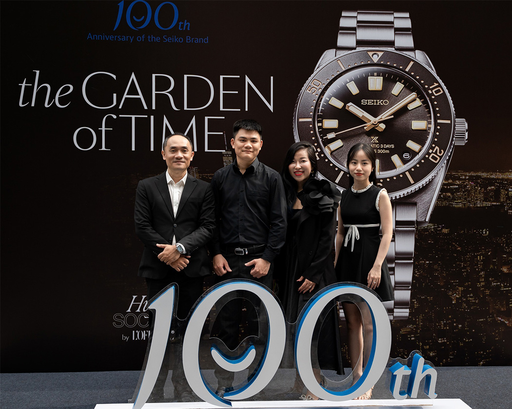 Đại diện Hải Triều tham dự sự kiện 100th Anniversary of The Seiko Brand - Seiko Private of Time 
