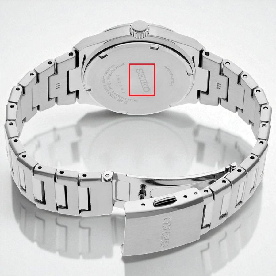 Phân biệt đồng hồ Seiko thật giả bằng cách xem độ sắc nét của mực in