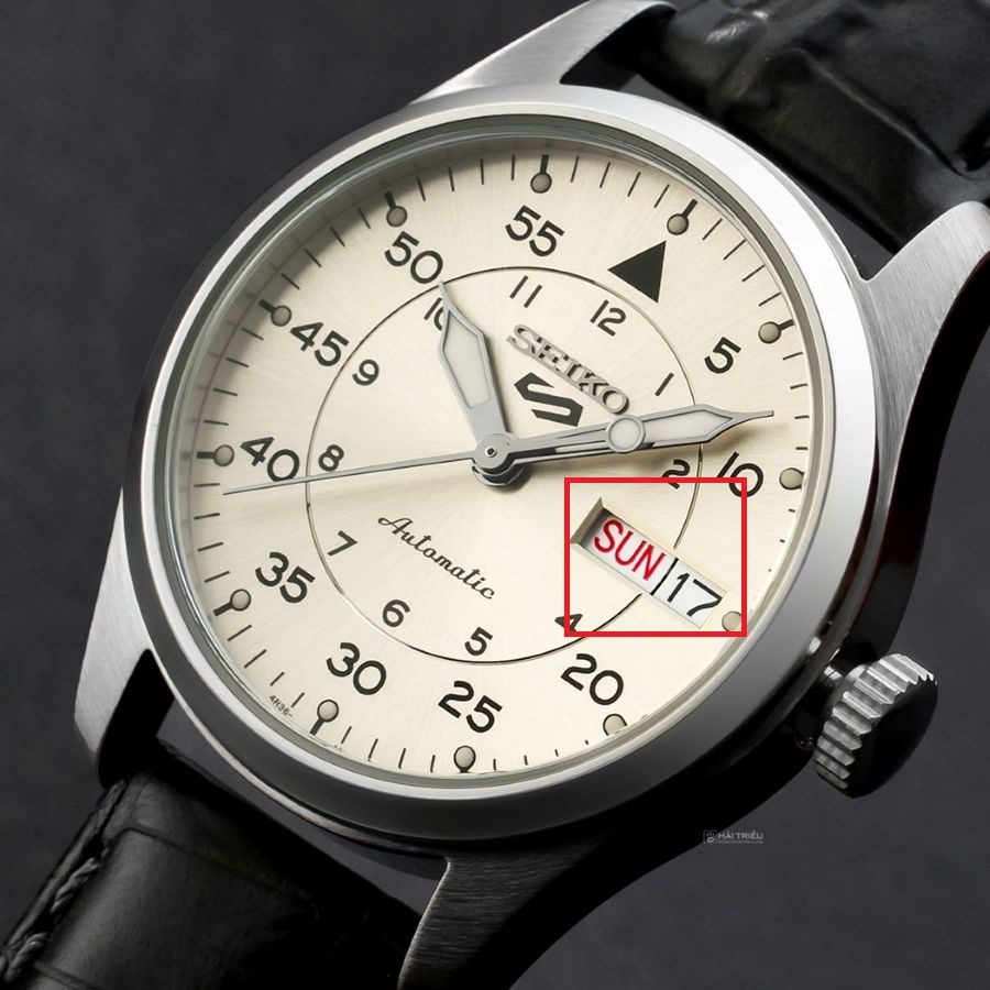 Phân biệt đồng hồ Seiko thật giả qua ô lịch khi sắp đến thời gian chuyển ngày