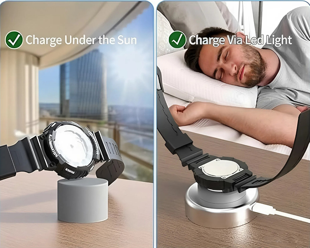 Cách sạc đồng hồ Seiko năng lượng ánh sáng